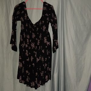 Torrid Challis Smocked Skater Dress